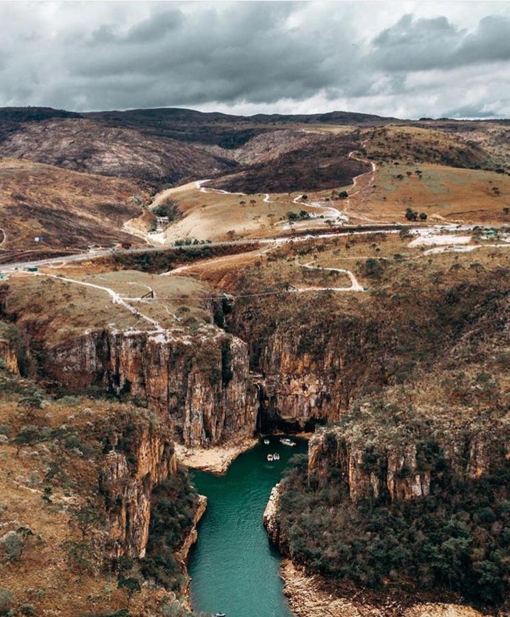 Pousada Paraiso Das Aguas Capitolio Bagian luar foto